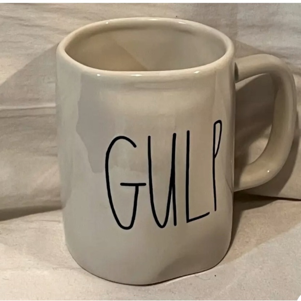 Rae Dunn mug.  GULP.  New! 12 ounces